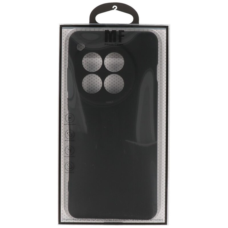 Coque TPU Couleur Mode pour OnePlus 12 Noir