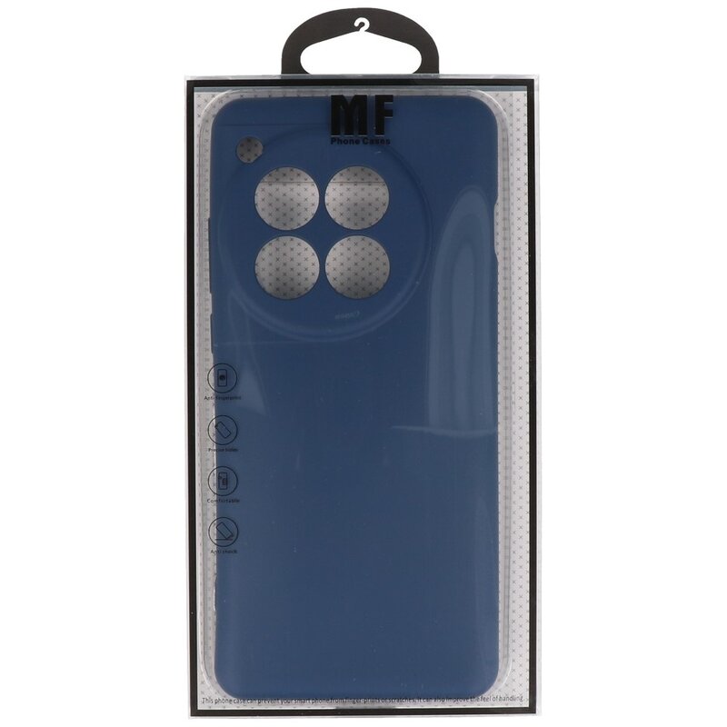 Funda TPU Color Moda para OnePlus 12 Azul Marino