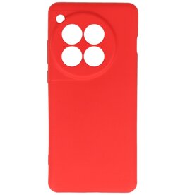 Coque TPU Couleur Mode OnePlus 12 Rouge