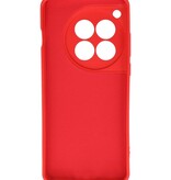 Coque TPU Couleur Mode pour OnePlus 12 Rouge