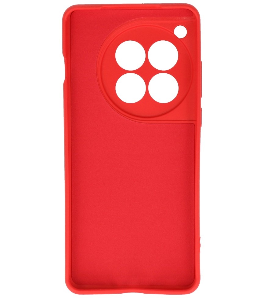 Fashion Color TPU Hoesje voor OnePlus 12 Rood