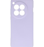 Fashion Color TPU-cover til OnePlus 12 Purple