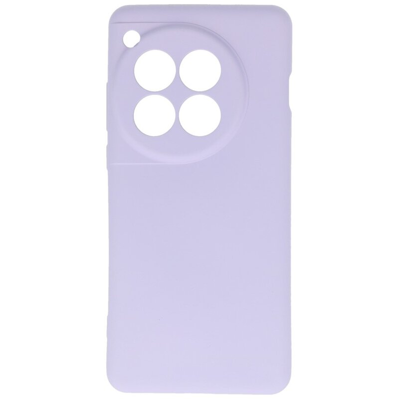 Funda TPU Color Moda para OnePlus 12 Púrpura