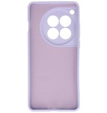 Fashion Color TPU Case for OnePlus 12 Purple