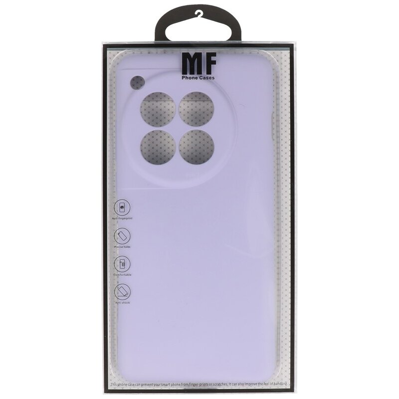 Funda TPU Color Moda para OnePlus 12 Púrpura