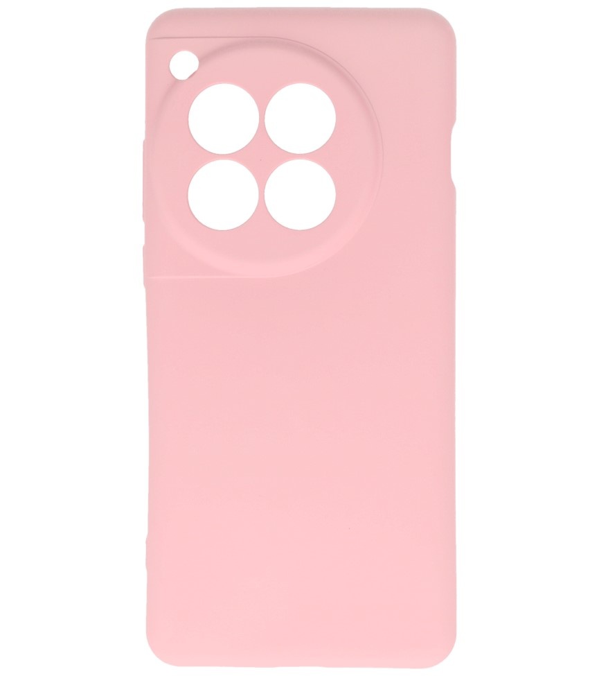 Fashion Color TPU Hoesje voor OnePlus 12 Roze