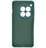 Funda TPU Color Moda para OnePlus 12 Verde Oscuro
