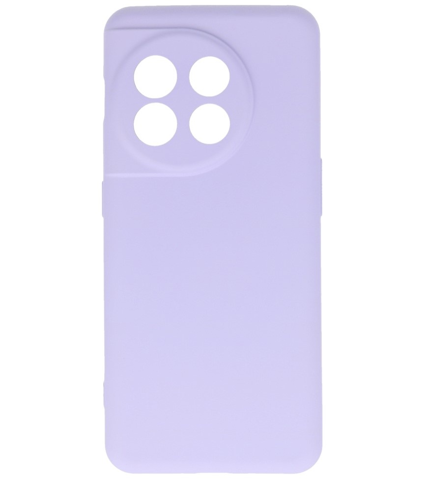 Fashion Color TPU Case for OnePlus 11 Purple