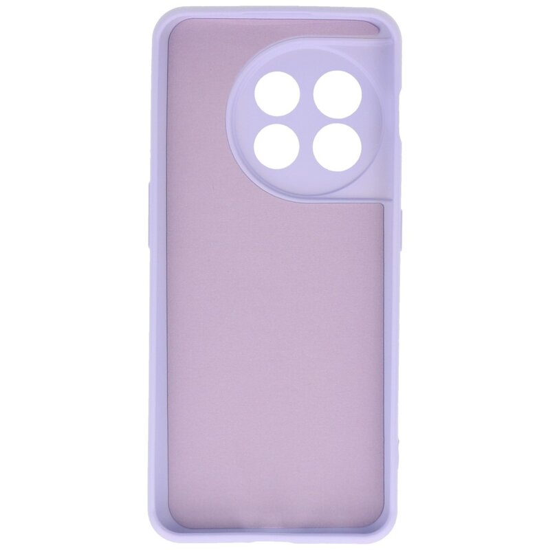 Funda de TPU de color de moda para OnePlus 11 Púrpura
