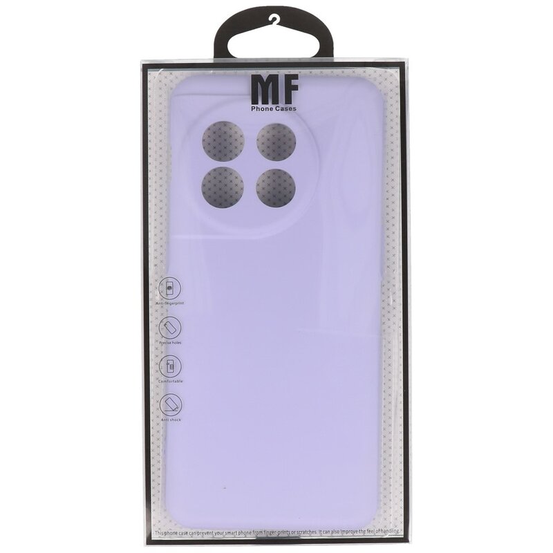 Funda de TPU de color de moda para OnePlus 11 Púrpura