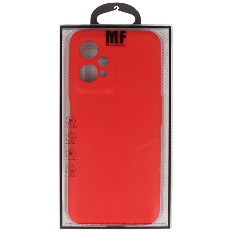 Funda de TPU de color de moda para OnePlus Nord CE 2 Lite Rojo