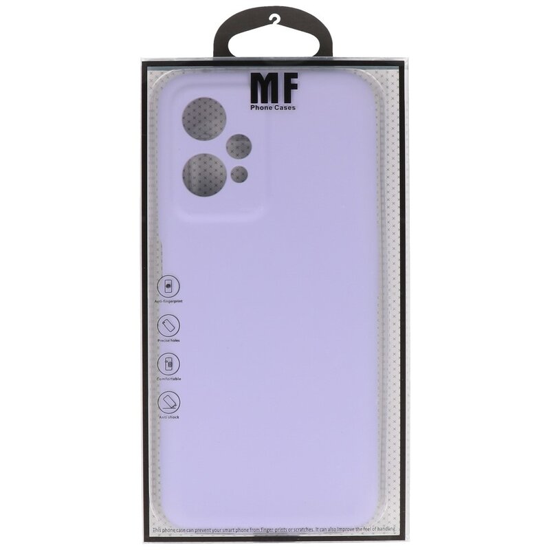 Funda de TPU de color de moda para OnePlus Nord CE 2 Lite Púrpura