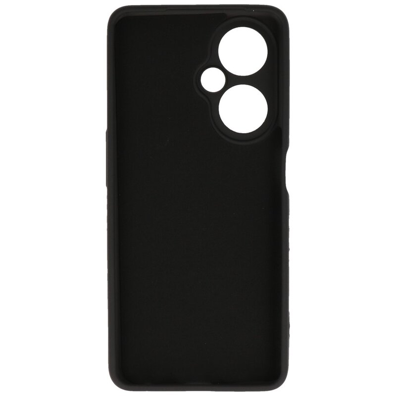 Funda de TPU de color de moda para OnePlus Nord CE 3 Lite Negro