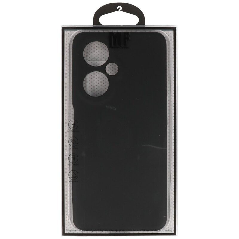 Funda de TPU de color de moda para OnePlus Nord CE 3 Lite Negro