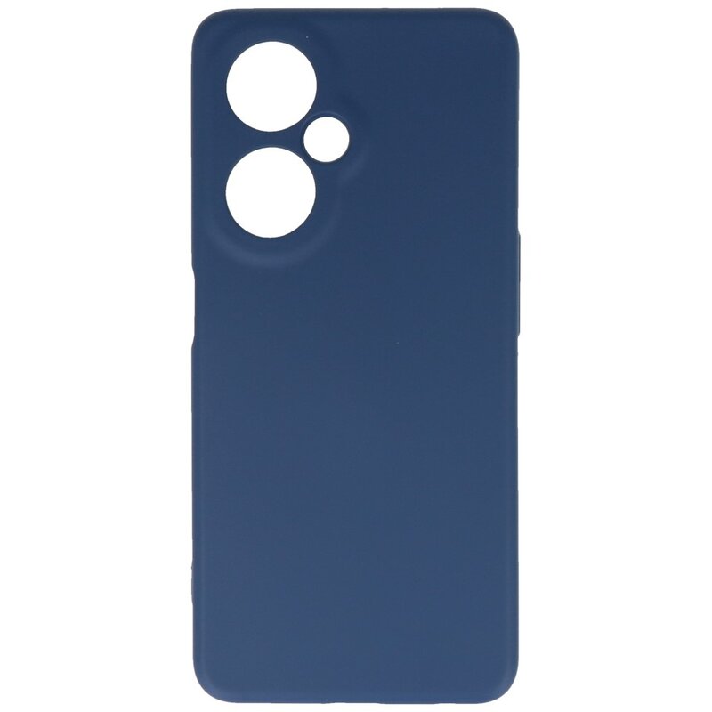 Funda de TPU de color de moda para OnePlus Nord CE 3 Lite Azul marino