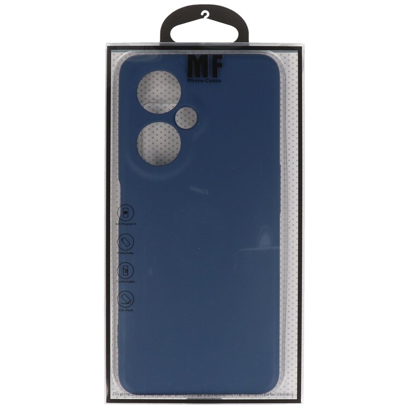 Funda de TPU de color de moda para OnePlus Nord CE 3 Lite Azul marino
