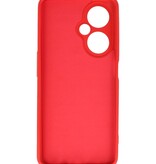 Coque TPU Couleur Mode pour OnePlus Nord CE 3 Lite Rouge