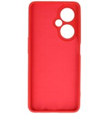 Coque TPU Couleur Mode pour OnePlus Nord CE 3 Lite Rouge