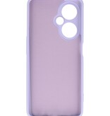 Fashion Color TPU Case for OnePlus Nord CE 3 Lite Purple