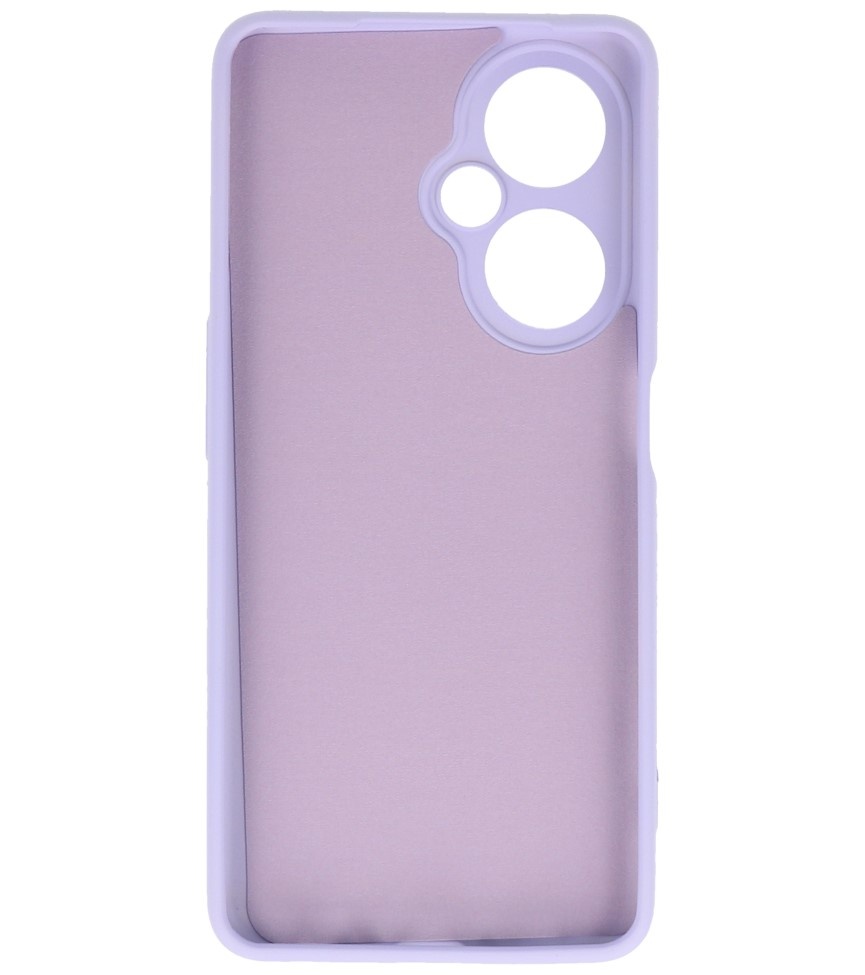 Fashion Color TPU Case for OnePlus Nord CE 3 Lite Purple