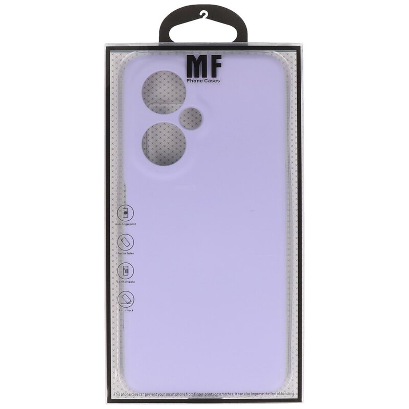 Fashion Color TPU Case for OnePlus Nord CE 3 Lite Purple