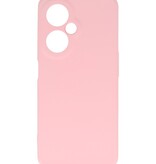 Coque TPU Couleur Mode pour OnePlus Nord CE 3 Lite Rose