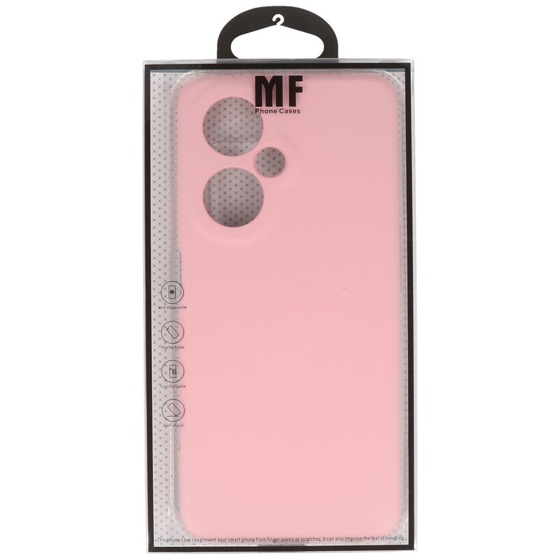 Fashion Color TPU-cover til OnePlus Nord CE 3 Lite Pink