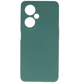 Fashion Color TPU Case OnePlus Nord CE 3 Lite Dark Green