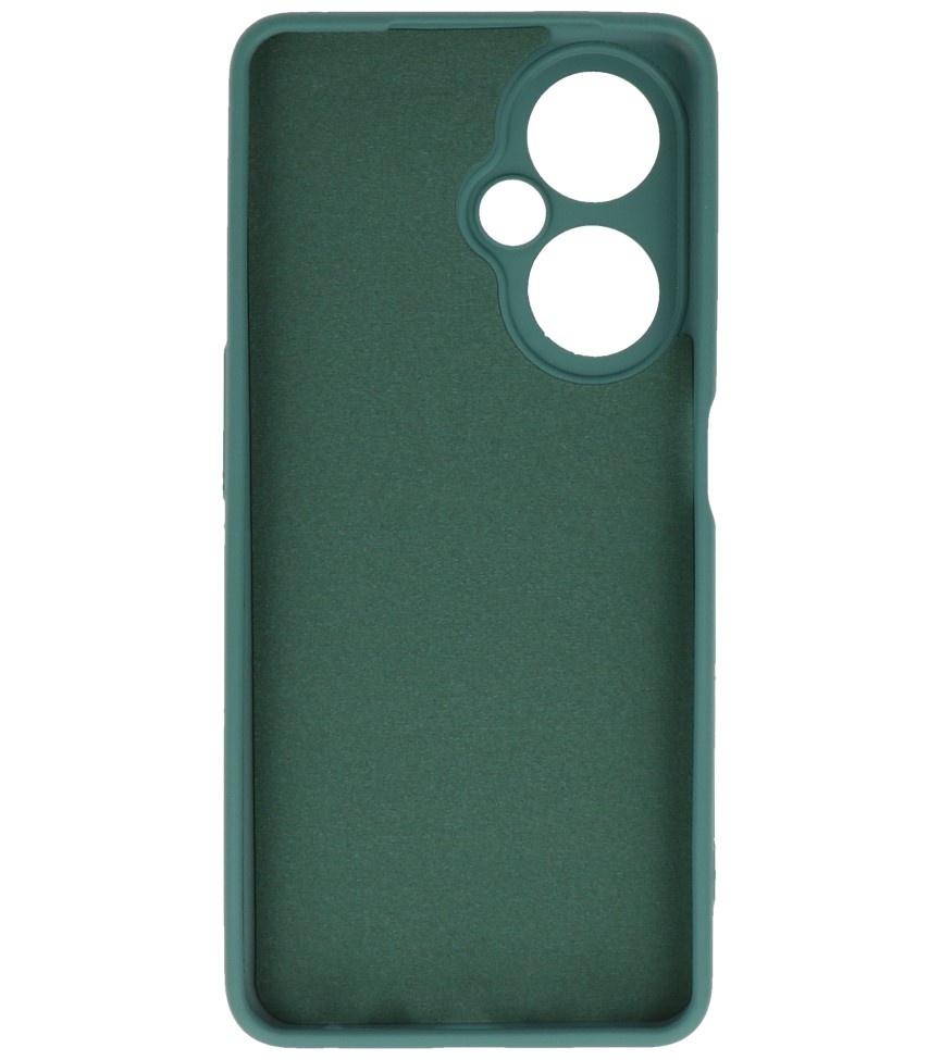 Fashion Color TPU Case for OnePlus Nord CE 3 Lite Dark Green