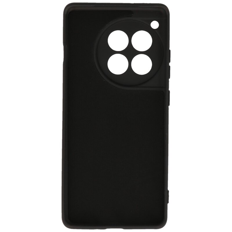 Coque TPU Couleur Mode pour OnePlus 12R Noir