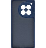 Funda Fashion Color TPU para OnePlus 12R Azul Marino