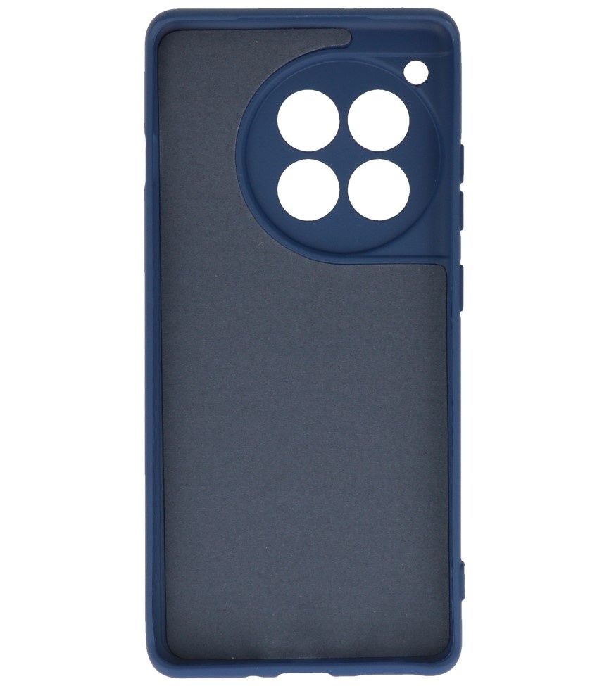 Funda Fashion Color TPU para OnePlus 12R Azul Marino