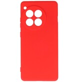 Fashion Color TPU Case for OnePlus 12R Red