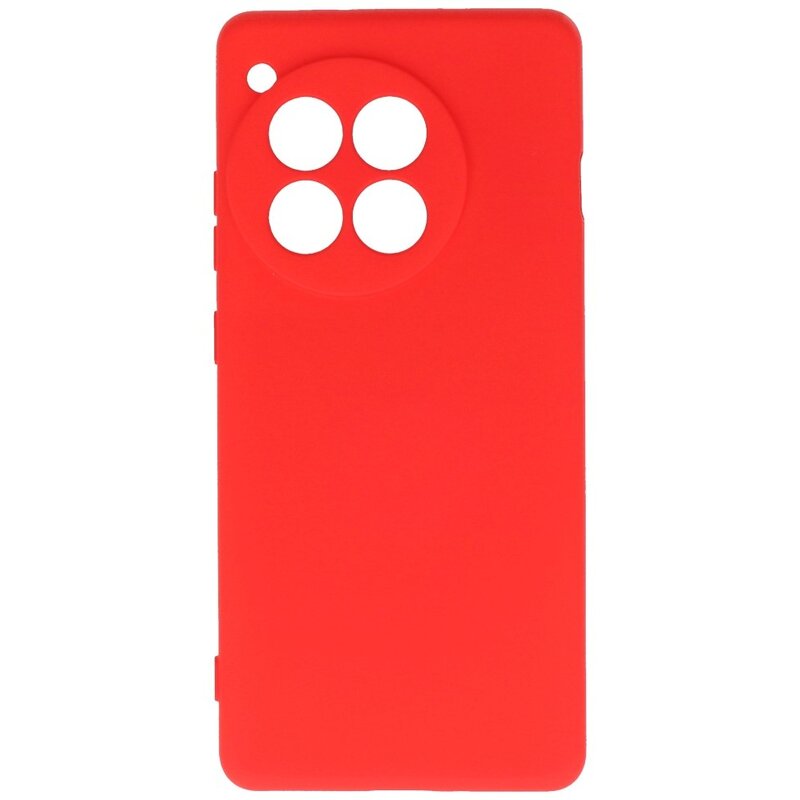 Fashion Color TPU Case for OnePlus 12R Red