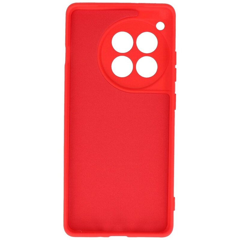 Fashion Color TPU Case for OnePlus 12R Red