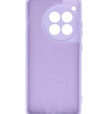 Fashion Color TPU Case for OnePlus 12R Purple