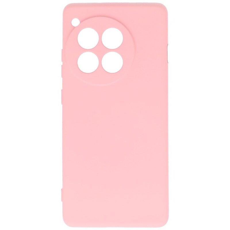 Fashion Color TPU-cover til OnePlus 12R Pink