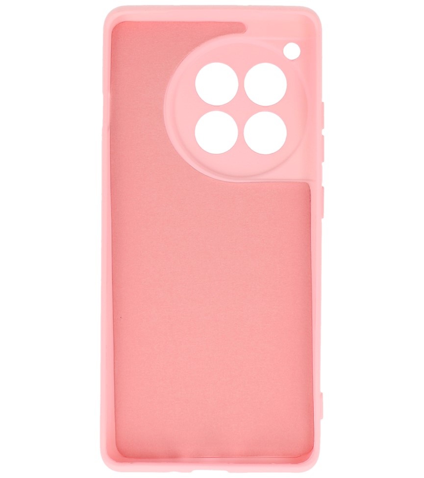 Funda TPU Color Moda para OnePlus 12R Rosa