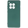 Custodia in TPU color moda per OnePlus 12R verde scuro