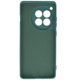 Custodia in TPU colorata alla moda per OnePlus 12R verde scuro