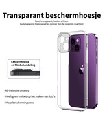 Funda transparente antiamarilleamiento para iPhone 16