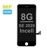 MF Display Huismerk MF Prime FHD incell LCD voor iPhone 8 - SE 2020  + Gratia MF Full Glass