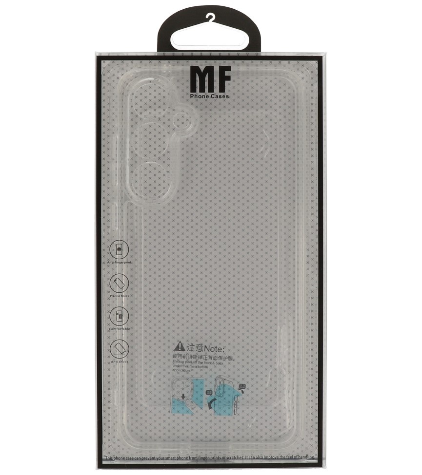 Anti-Yellowing Transparent Case for Samsung Galaxy S24 Ultra