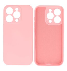 Custodia in TPU colorata alla moda per iPhone 15 Pro rosa