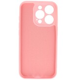 Fashion Color TPU Case for iPhone 15 Pro Pink