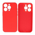 Fashion Color TPU Hoesje voor iPhone 15 Pro Rood
