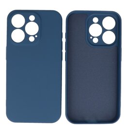 Coque TPU Fashion Color iPhone 13 Pro Navy
