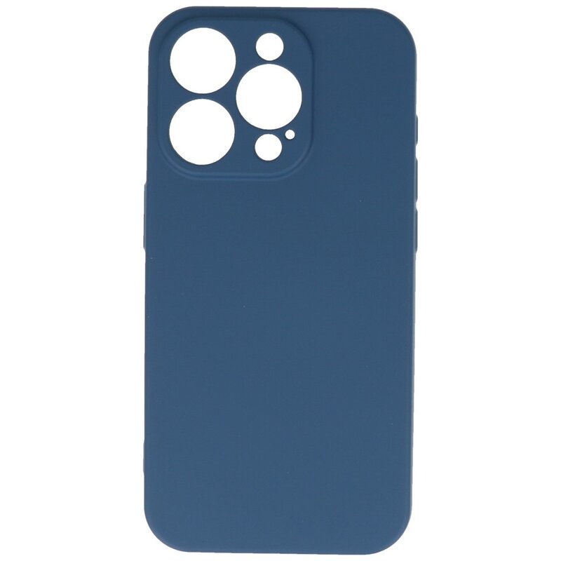 Coque TPU Fashion Color iPhone 13 Pro Navy