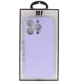 Carcasa de TPU en color de moda para iPhone 13 Pro Morado