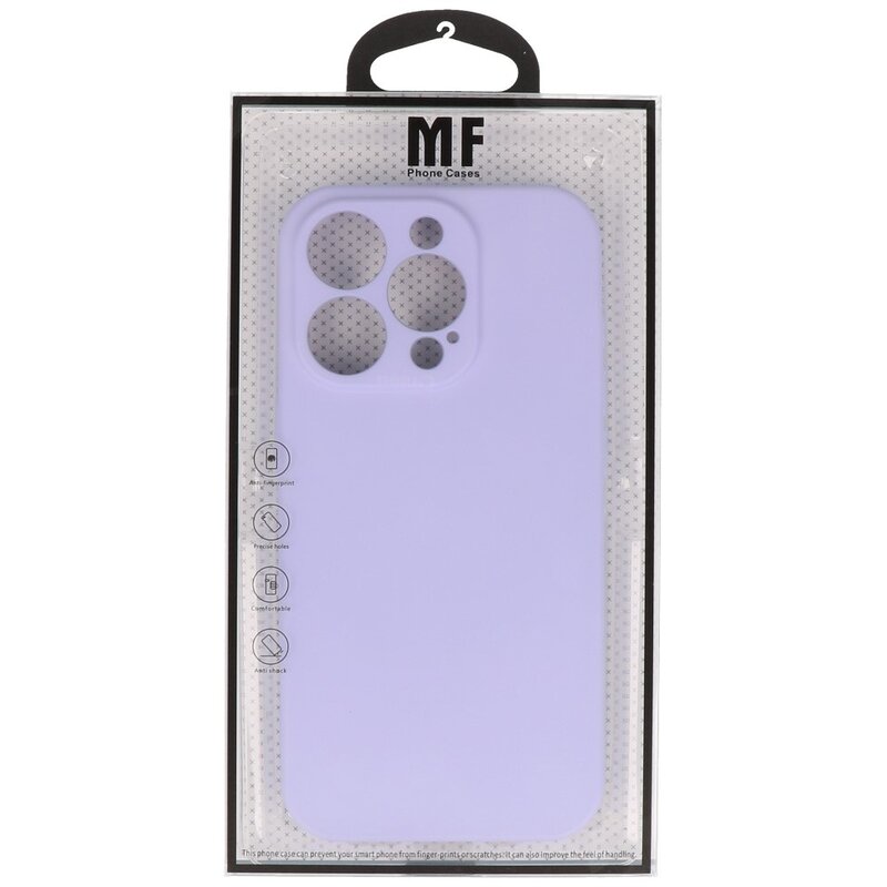 Fashion Color TPU Hülle iPhone 13 Pro Lila